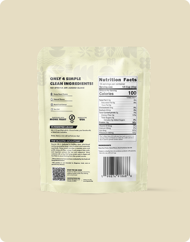 Vanilla Hemp Protein Powder